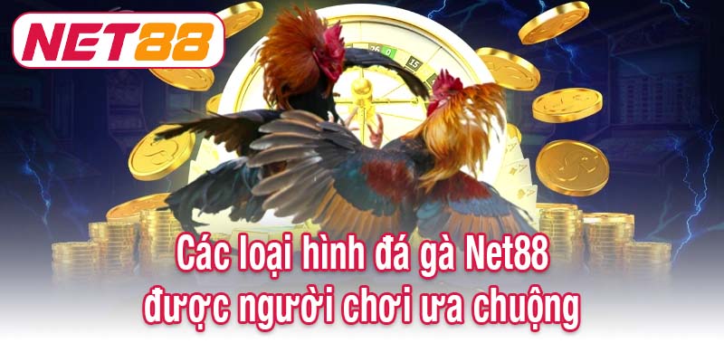Các loại hình đá gà Net88 được người chơi ưa chuộng