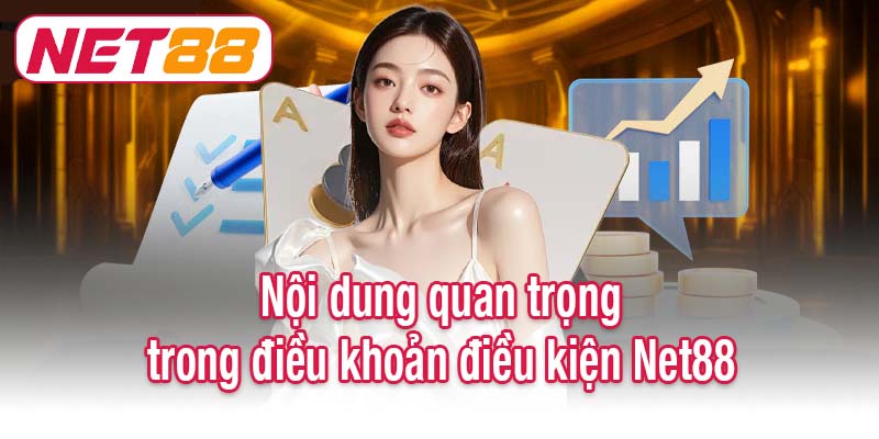 Nội dung quan trọng trong điều khoản điều kiện Net88